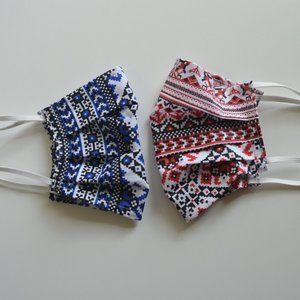 Face masks made from 100% cotton